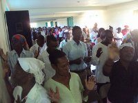 LW adults singing praises to God
