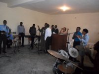 The Worship Team Offering Praises to the Lord