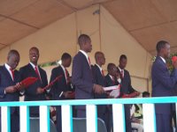 Men's Choir Praising the Lord on Resurrection Sunday