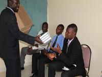 Bible Distribution a Blessing from Francessville Church