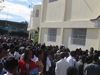 A View of the Crowd after the Benediction