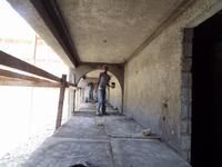 Stuccoing the Walls and Roofs in the Sanctuary