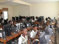 The 10th Graders in the Computer Lab
