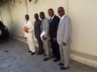 Salonique and four other Ministers Recently Recognized by the Haitian Government