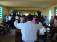 Ezechiel leading worship