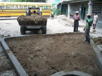 The Bobcat at work