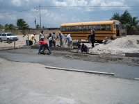 Completing the Basketball court