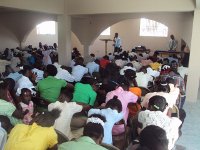 Junior Church in the dining hall