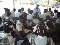 Prof Pudens Teaching his Students How to Read Music