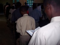 Bible Reading in Worship Last Sunday