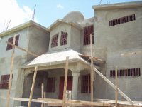 The Almost Finish Entrance of the Health Clinic