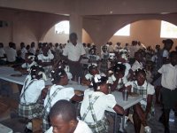 Students Enjoying their Meal at the Cafeteria