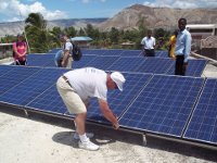 Living Water People Enamored by their New Solar Energy Sytem