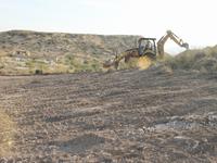 Preparing the Ground for Fred Green Elemtary School