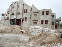 Working on the Landscaping at the South Entrance of the Church